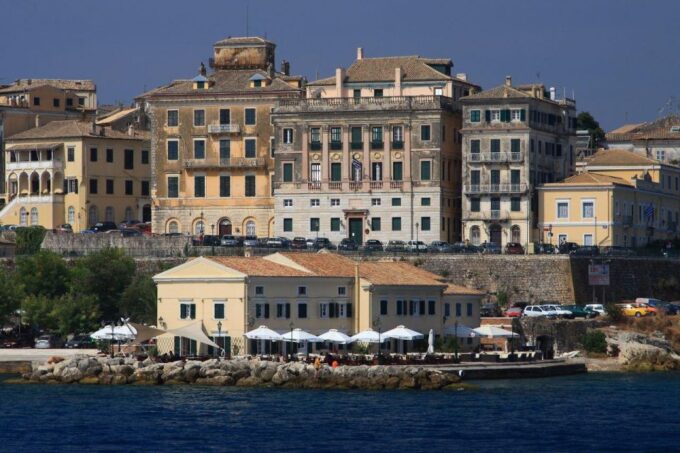 Corfu Town Walking Tour & Mouse Island Cruise With BBQ Meal - Sunset Cruise From Garitsa