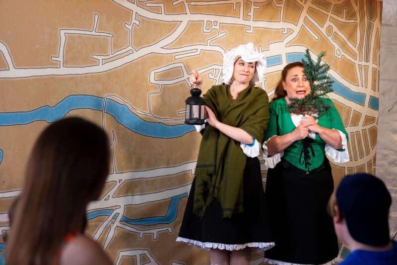 Cork: Hysterical Histories, Comedic Dinner Theater Show - Key Points