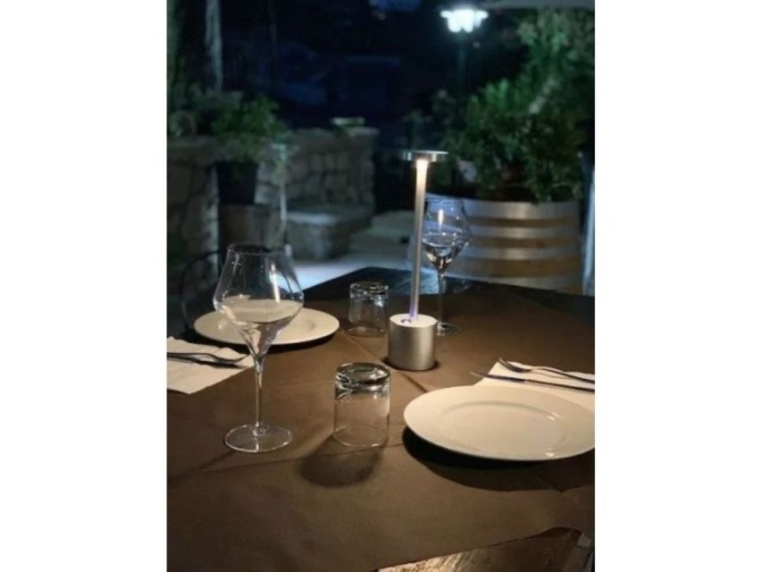 Corsano: Romantic Wine Tasting Expereince With Dinner - Dinner Details