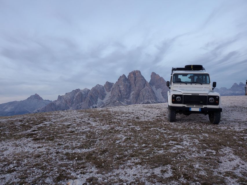Cortina D'ampezzo: High Altitude Off-Road Scenic Spots Tour - Typical Alpine Cuisine