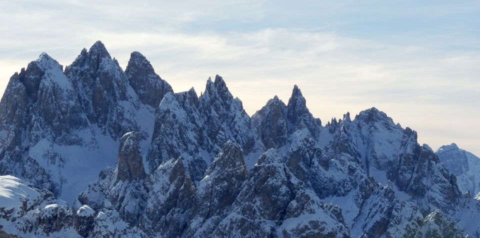 Cortina Dolomites: Winter Hiking & Sledding Experience - Itinerary