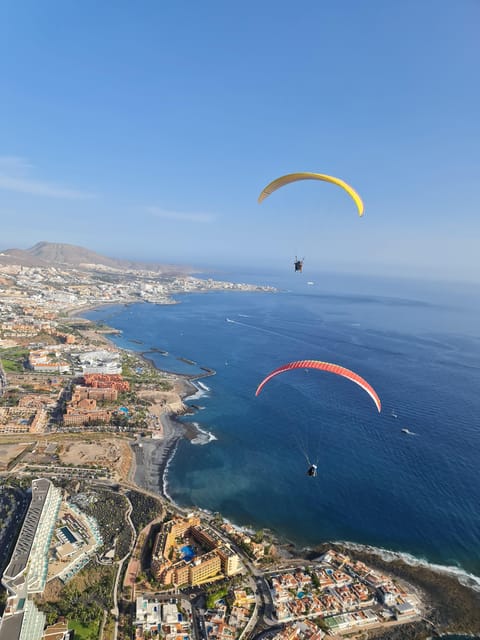 Costa Adaje: Paragliding From 1100M - Incredible Landscape! - Key Points