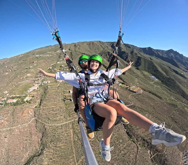 Costa Adeje, Paragliding with pick up service and 5 free photos! - Group Size and Accessibility