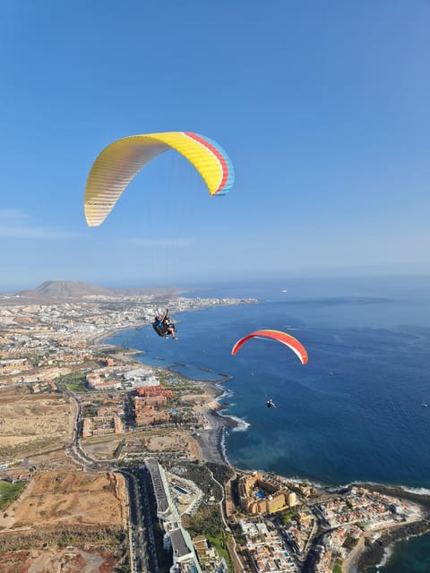 Costa Adeje, Paragliding With Pickup Service and 5 Free Photos! - Pickup and Drop-off Information