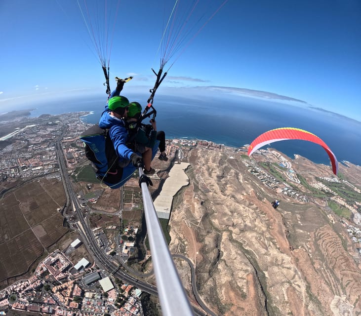 Costa Adeje: Tandem Paragliding Experience With Hotel Pickup - Scenic Journey to the Takeoff Location