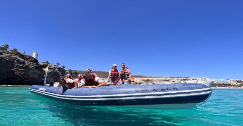 Costa Calma: Fuerteventura Dolphin Watching Zodiac Boat Tour - Pickup and Experience Details