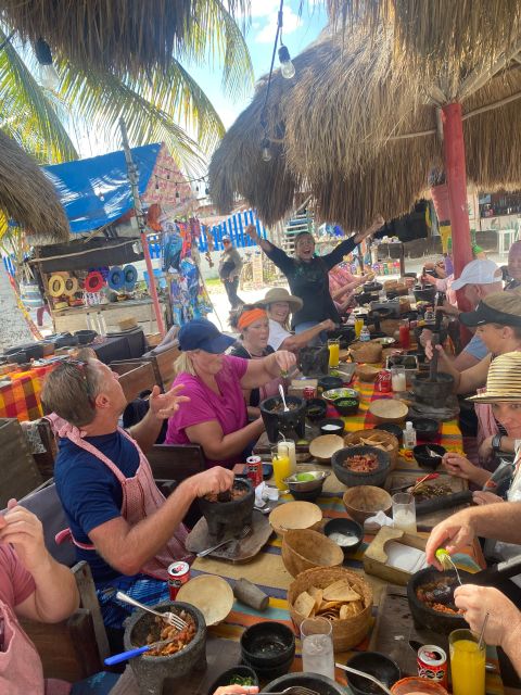 Costa Maya: Cooking Class + Margaritas & Mezcal Tasting - Preparing Mexican Staples