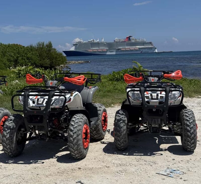 Costa Maya Open Bar ATV Adventure. - Key Points
