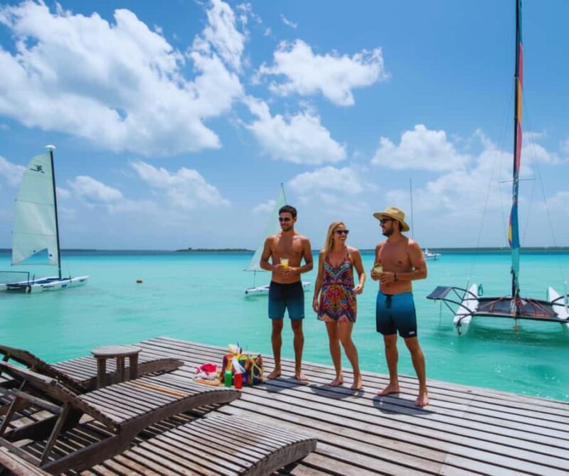 Costa Maya: Private catamaran tour in the 7-color lagoon with lunch - Introduction