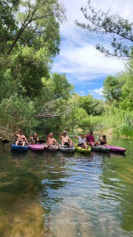 Cottonwood: Private Verde River Kayak Tour UTV Ride Included - FAQs