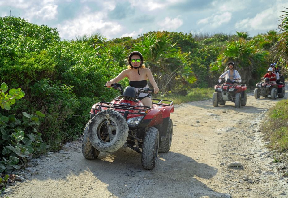 Cozumel: ATV & Snorkeling Guided Tour With Beach Club Lunch - Snorkeling in Cozumels Marine Life