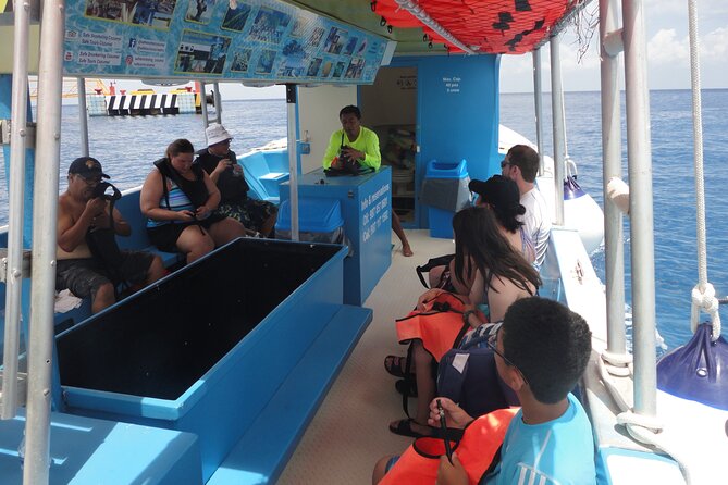 Cozumel Coral Reef Snorkeling by Glass Bottom Boat With Guide - Positive Customer Experiences