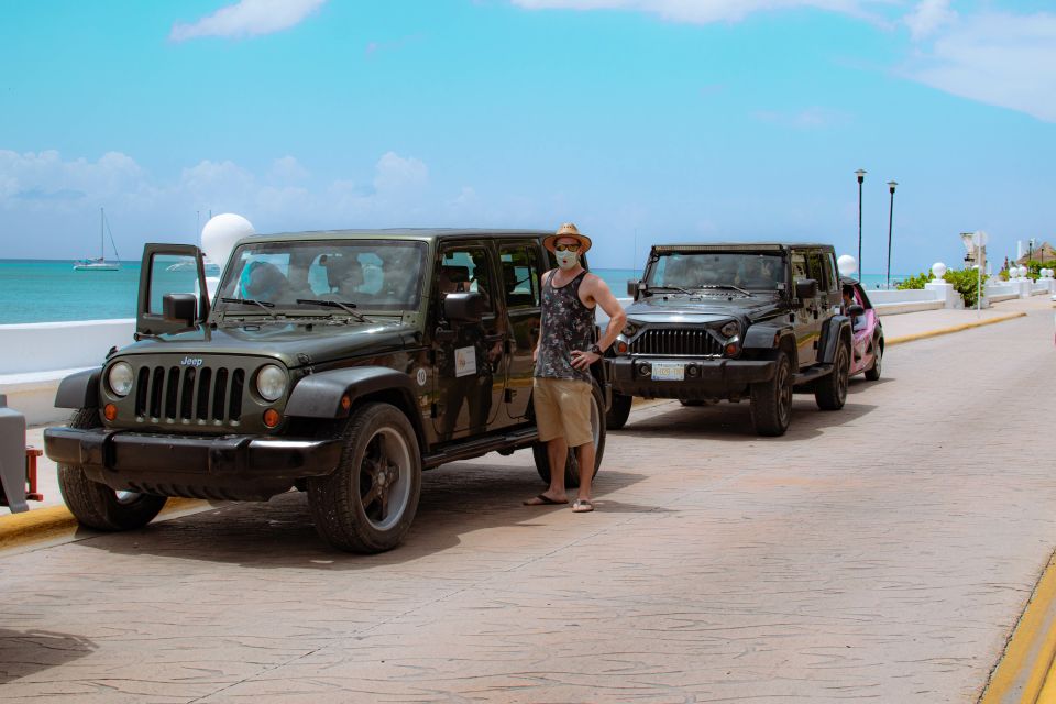 Cozumel Jeep Safari With Beach Lunch and Snorkeling - Jeep Exploration and Transportation