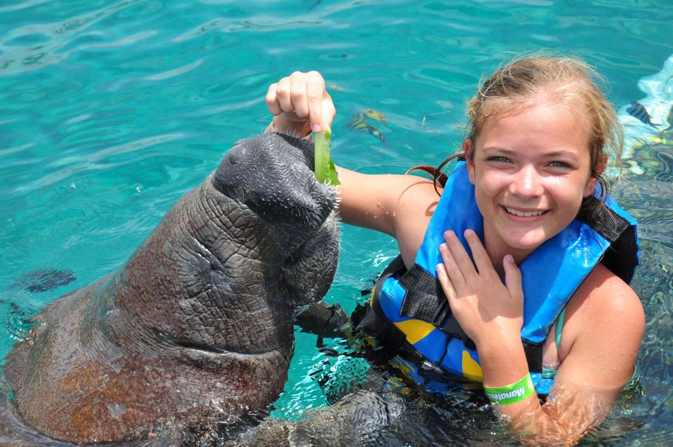 Cozumel: Manatee Encounter With Chankanaab Park Entrance - Pricing and Booking Options