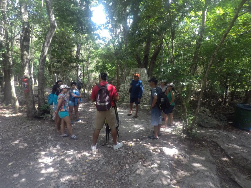 Cozumel: Mayan Jungle Jeep Ride to Jade Caverns and Snorkel - Exploring the Mayan Ruins