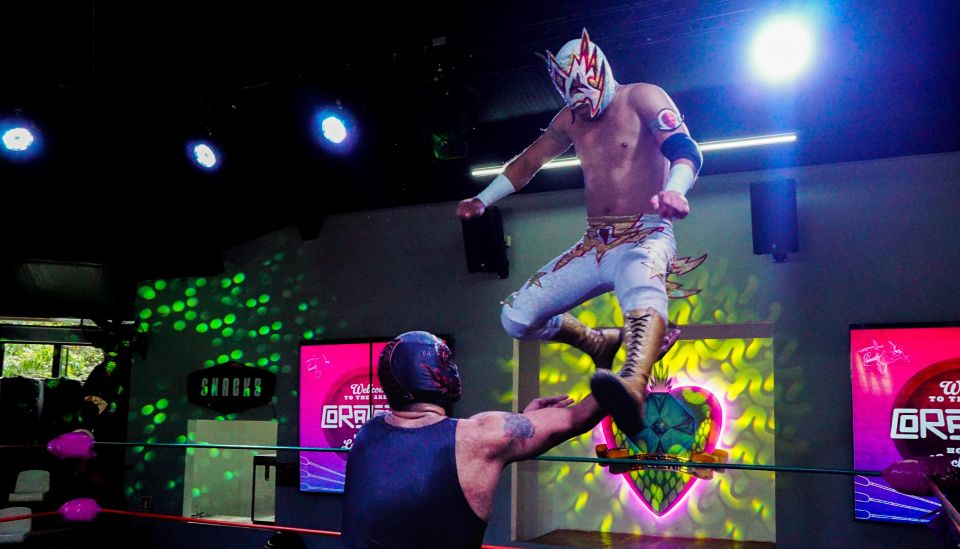 Cozumel: Mexican Wrestling Show With Tacos & Margaritas! - Lunch With Tacos and Margaritas