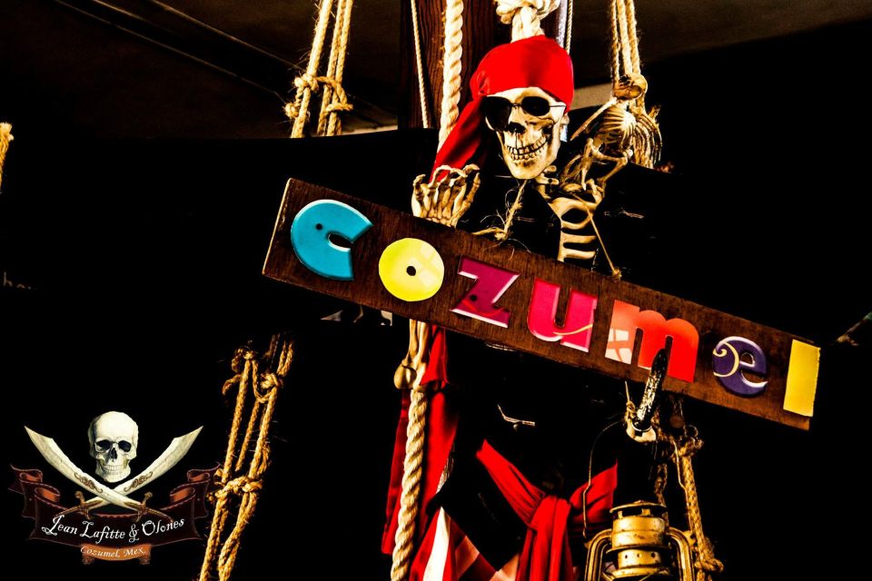 Cozumel: Pirate Ship Cruise With Open Bar, Dinner, and Show - Pirate Show and Entertainment