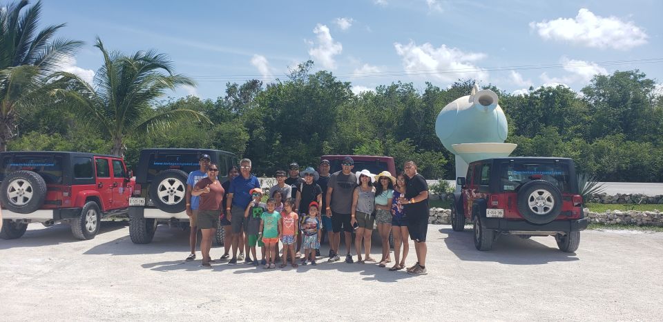 Cozumel: Private Jeep Tour Shore Excursion - Itinerary at a Glance