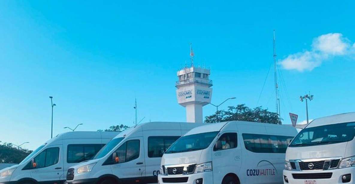Cozumel: Shared Shuttle From Cozumel Airport to Your Hotel - Key Points