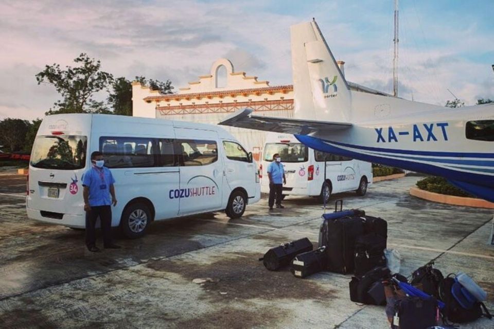 Cozumel: Shared Shuttle From Cozumel Airport to Your Hotel - Key Highlights
