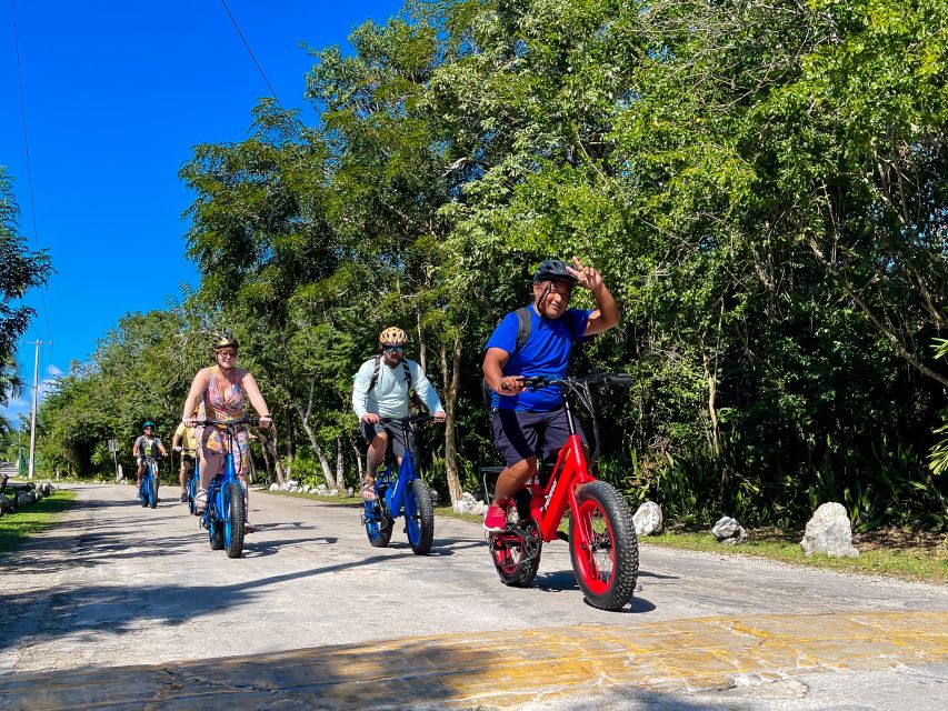 Cozumel: West Coast E-Bike and Snorkeling Tour - Tour Duration and Highlights