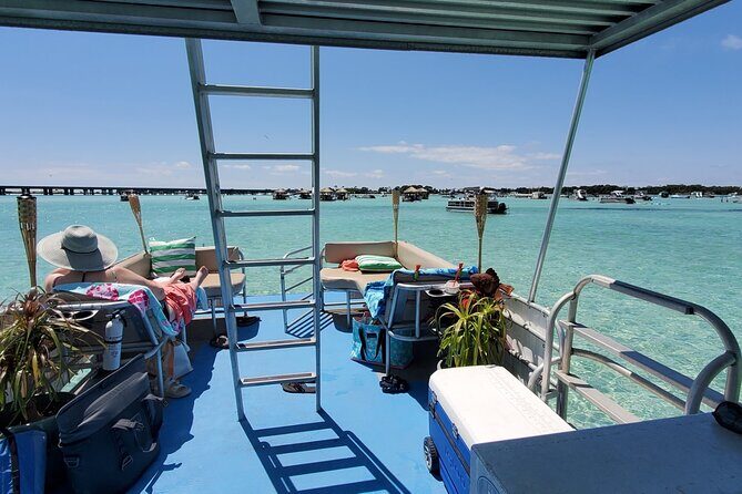 Crab Island Charter Four Hours! Double Decker Pontoon 2 Slides - Considerations and Practicalities