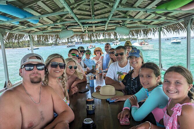 Crab Island Tiki Boat Private 4 Hour Excursion - Key Points