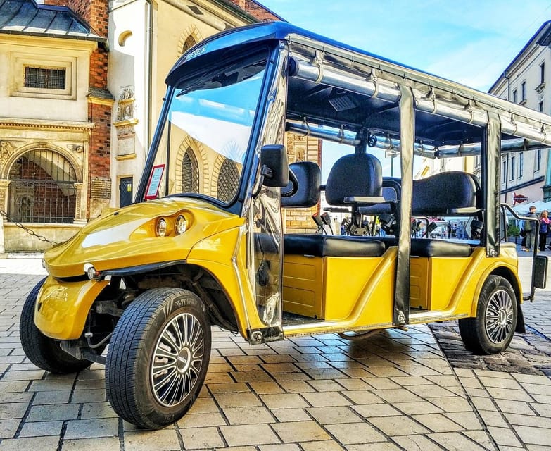 Cracow: Kazimierz by Golf Cart and Schindler's Factory Tour - Exploring Kazimierz by Golf Cart