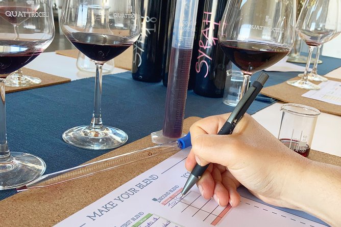 Create a Personal Wine Blend - Highlights of the Wine Blending Process