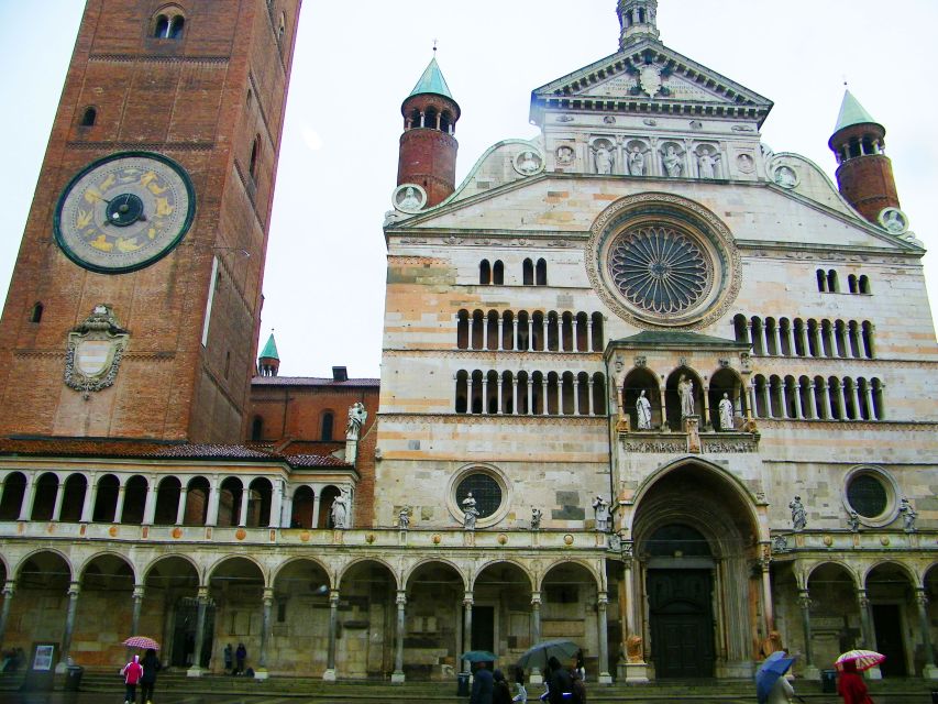 Cremona Private City Tour With Licensed Tour Guide - Cremona Cathedral and Torrazzo