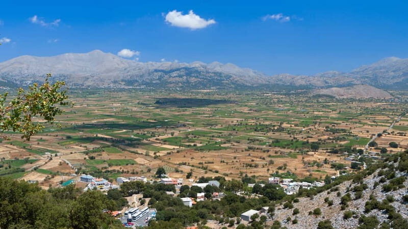CRETE: LASITHI PLATEAU,TRADITIONAL VILLAGES AND MONASTERY - Key Points