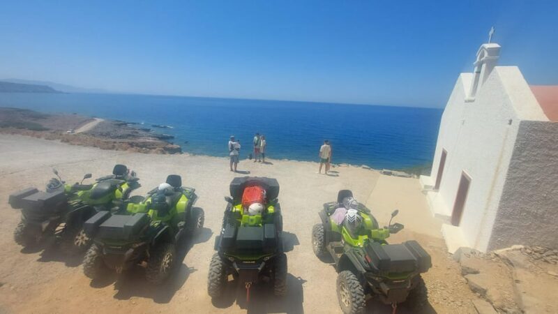 CRETE :MALIA HERSSONISOS QUADS ECOTOUR ADVENTURE - HIGH PERF - Itinerary Breakdown