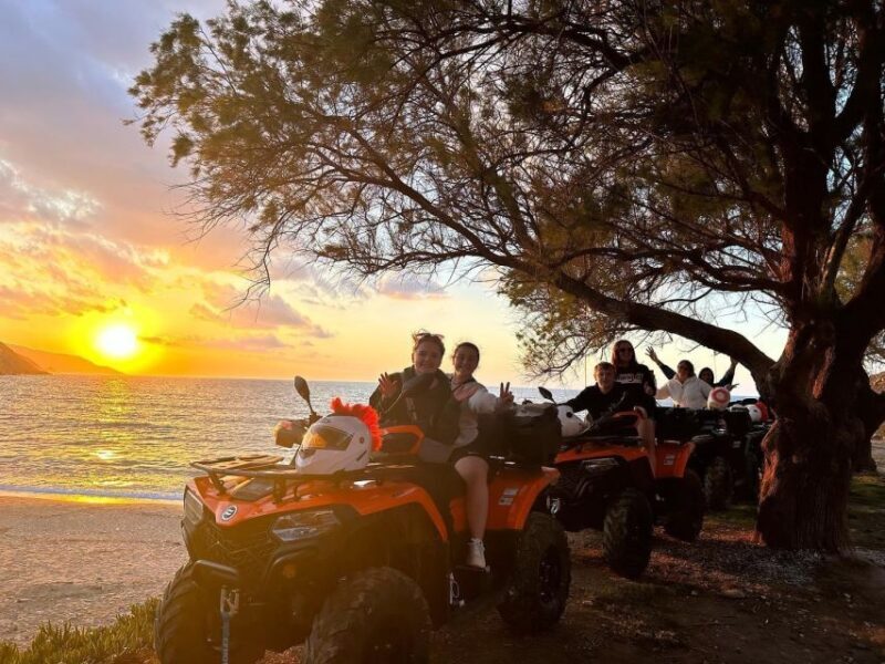 Crete: Sunset or Morning Quad with Local Products Tasting - FAQs