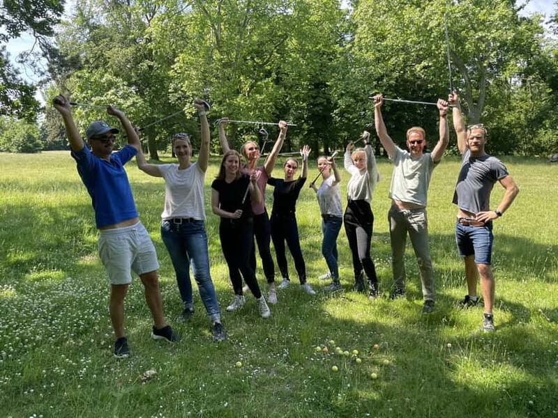 Cross golf in Leipzig: a unique event for companies, friends, and family. - Location and Accessibility