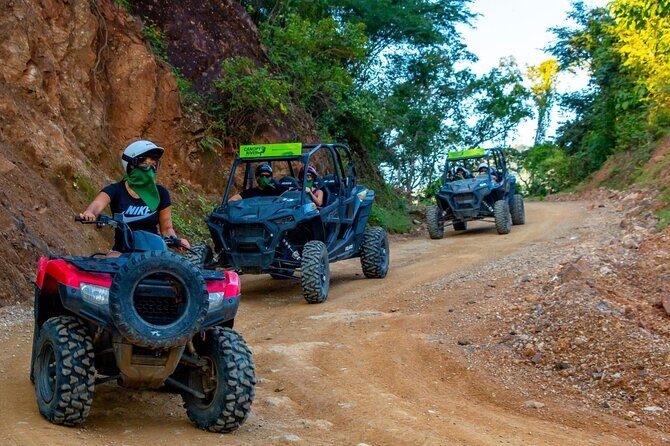 Cross the vehicle bridge with waterfall in RZR ATV - The Experience: What Travelers Can Expect
