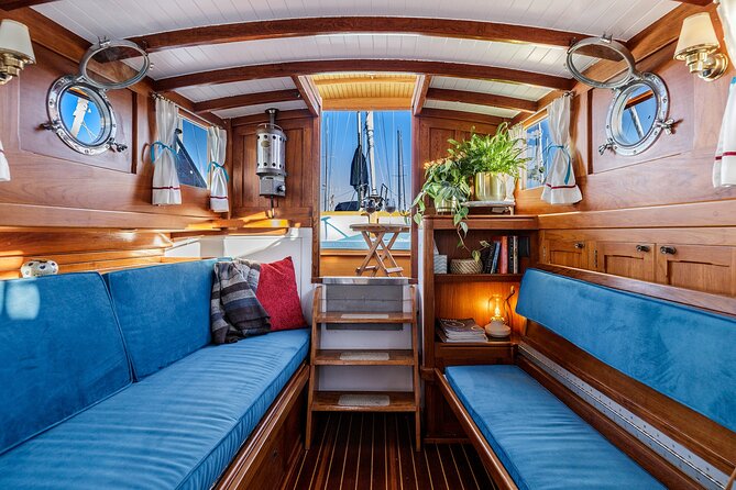 Cruise San Francisco Bay on a Century Old Sausalito Yacht - Unwind on the Yachts Spacious Deck