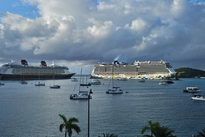 Cruise Ship Port Shuttle to St John Ferry - Key Points