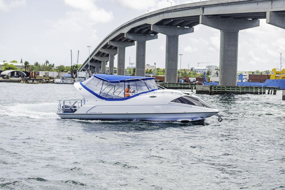 Cruise Ship Travellers Bahamas via Boat Semi-sub Glassbottom - Boat Design and Features