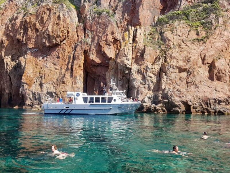 Cruise Visit of the Calanques of Piana Swimming by Speedboat - Accessibility and Inclusion