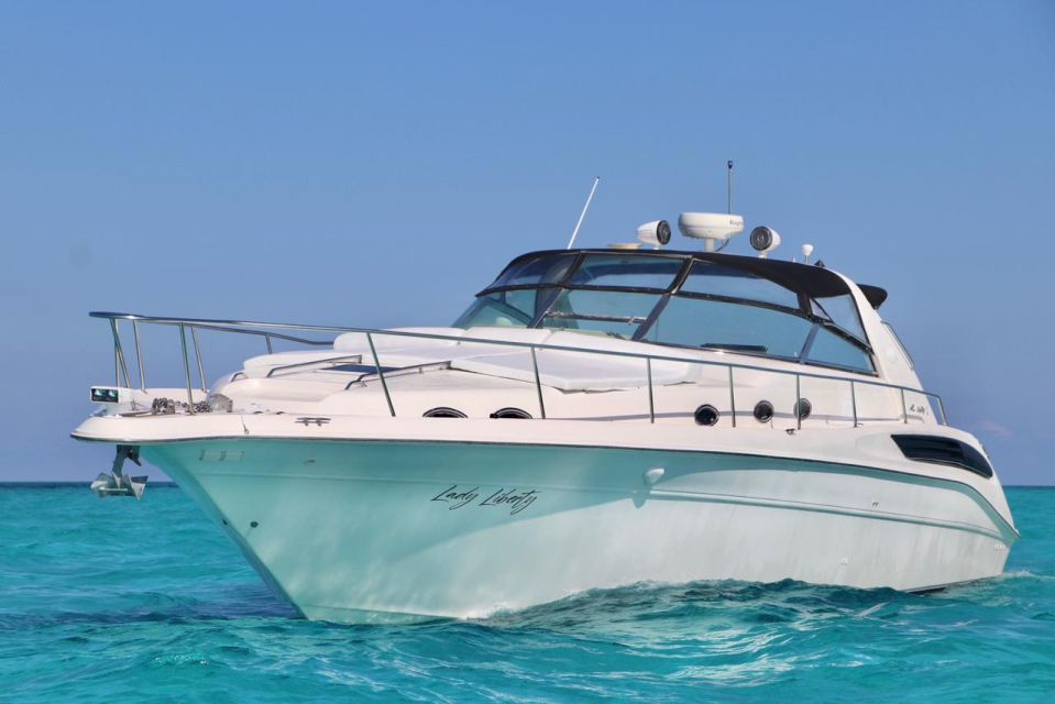 Cruising Paradise in a Luxury Yacht in Cancun - Included Amenities