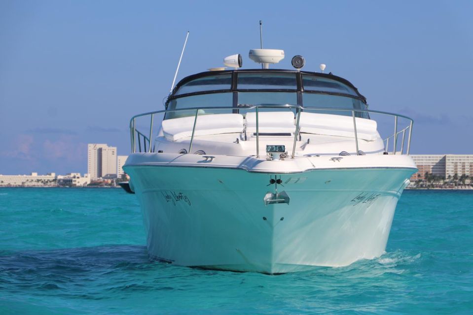 Cruising Paradise in a Luxury Yacht in Cancun - Booking and Availability