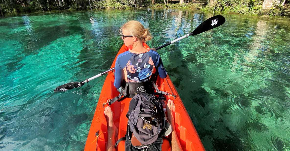 Crystal River: Three Sisters Springs Guided Kayak Tour - Whats Included in the Tour
