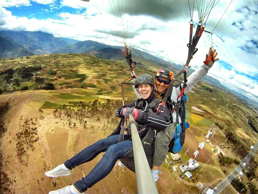 Cusco:Paragliding Flight Over the Sacred Valley of the Incas - Itinerary Details