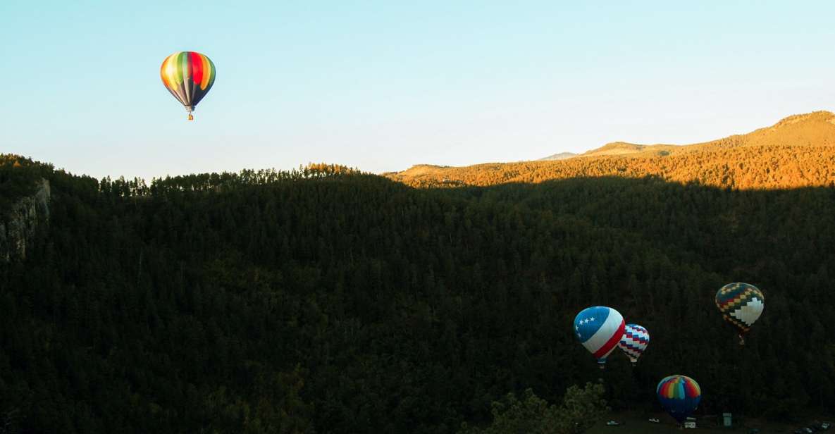 Custer: Black Hills Hot Air Balloon Flight at Sunrise - Highlights of the Flight