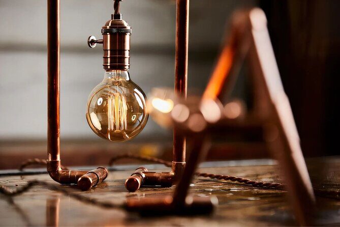 Custom Copper Lamp Making Class - Brooklyn, New York - Key Points