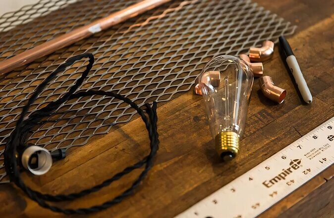 Custom Copper Lamp Making Class - Brooklyn, New York - An Engaging Introduction to the Copper Lamp Workshop