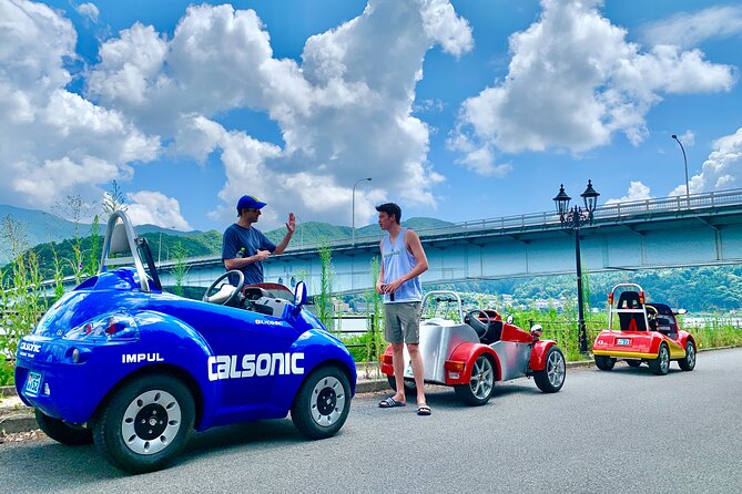 Cute & Fun E-Car Tour Following Guide Around Lake Kawaguchiko - Scenic Views of Mount Fuji