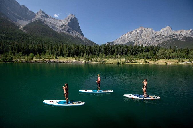 Cycling and Stand Up Paddle Board in Canmore, Canada - Key Points