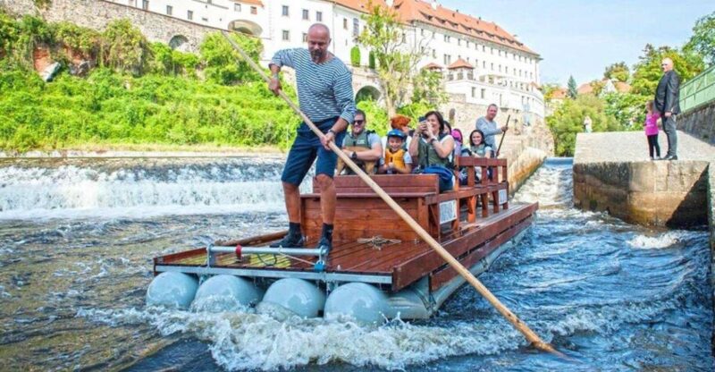 Czech Krumlov: Wooden Raft River Cruise - Booking Information