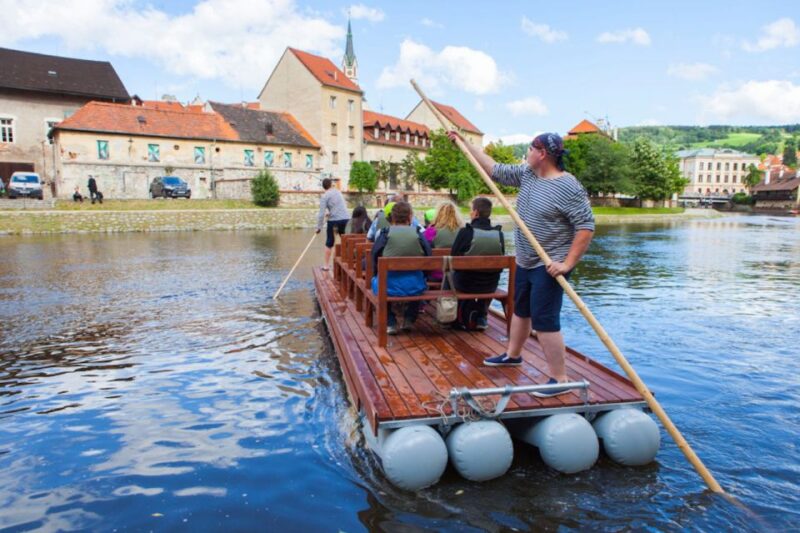 Czech Krumlov: Wooden Raft River Cruise - Included Features
